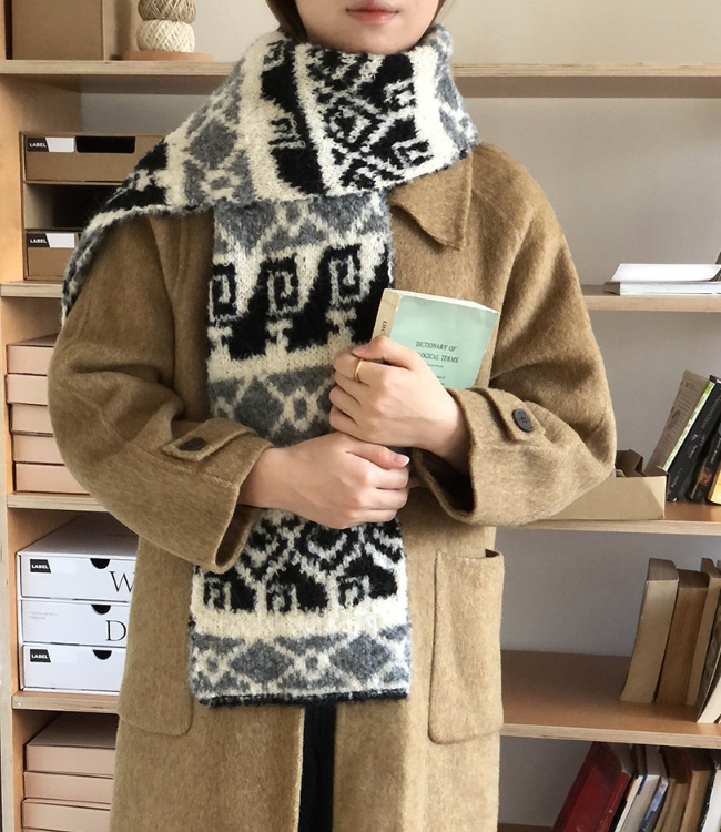 POSH BLUE東大門㊣代購女士新款休閑職業25秋冬熱賣圍巾披肩POSH BLUE圍巾/披肩