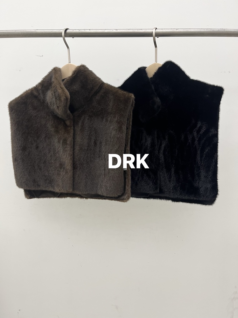 DARAK東大門㊣實拍女裝新品人氣25秋冬職業熱賣馬甲保暖貂皮DARAK馬甲