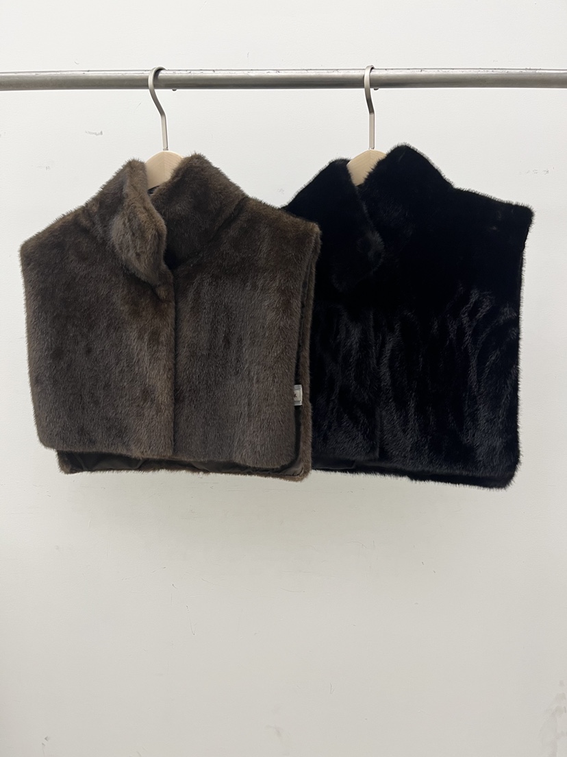 DARAK東大門㊣實拍女裝新品人氣25秋冬職業熱賣馬甲保暖貂皮DARAK馬甲