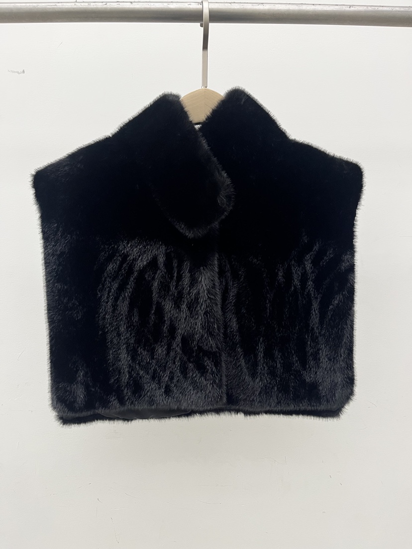 DARAK東大門㊣實拍女裝新品人氣25秋冬職業熱賣馬甲保暖貂皮DARAK馬甲圖色1