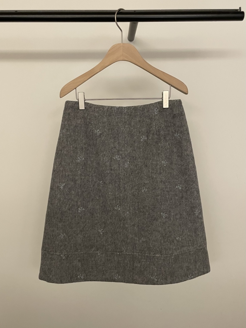 BOLD-A韓國代購㊣女裝新品休閑職業人氣熱賣25秋冬推薦短裙RE BOLD短裙圖色2