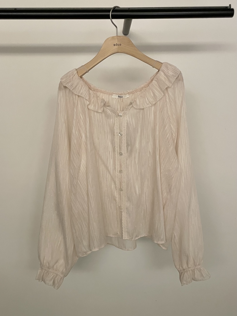 BOLD-A東大門㊣代購女士新品職業25秋冬人氣真品襯衫蕾絲衫RE BOLD襯衫/蕾絲衫圖色1