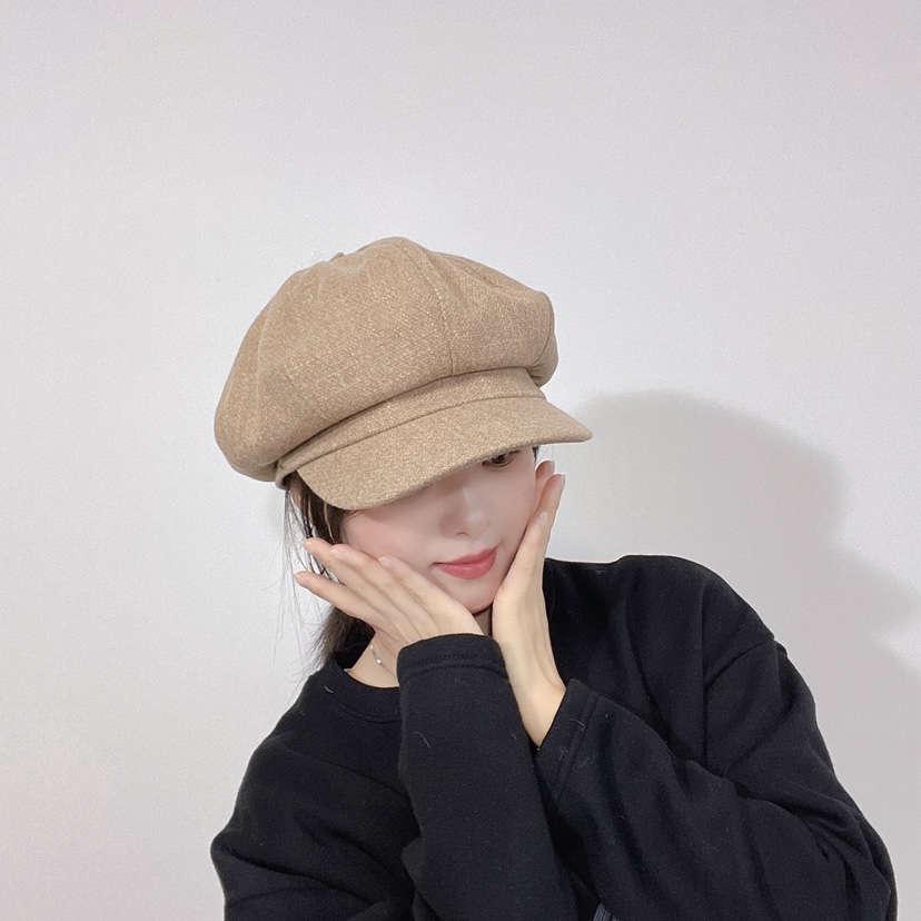 LOVELY HAT韓國直郵㊣女士新品職業休閑25秋冬人氣真品帽子LOVELY HAT帽子