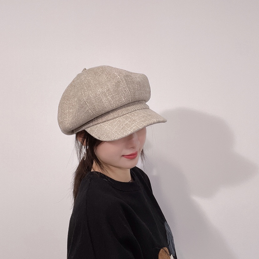 LOVELY HAT韓國直郵㊣女士新品職業休閑25秋冬人氣真品帽子LOVELY HAT帽子