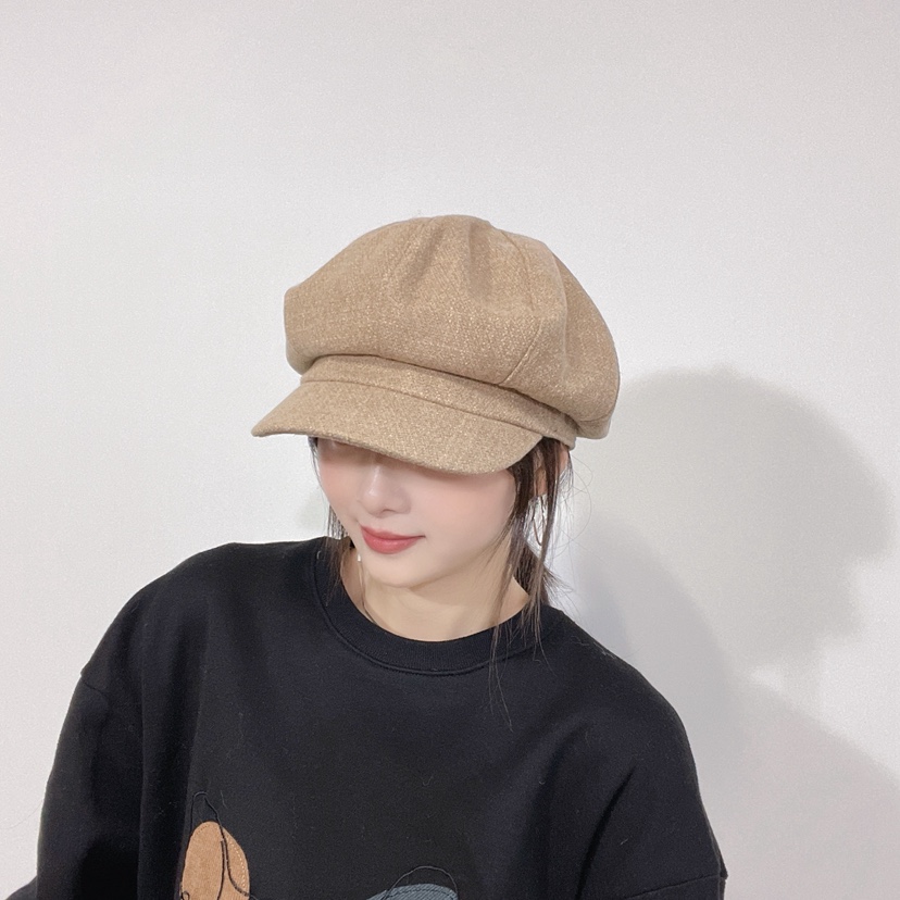 LOVELY HAT韓國直郵㊣女士新品職業休閑25秋冬人氣真品帽子LOVELY HAT帽子圖色2