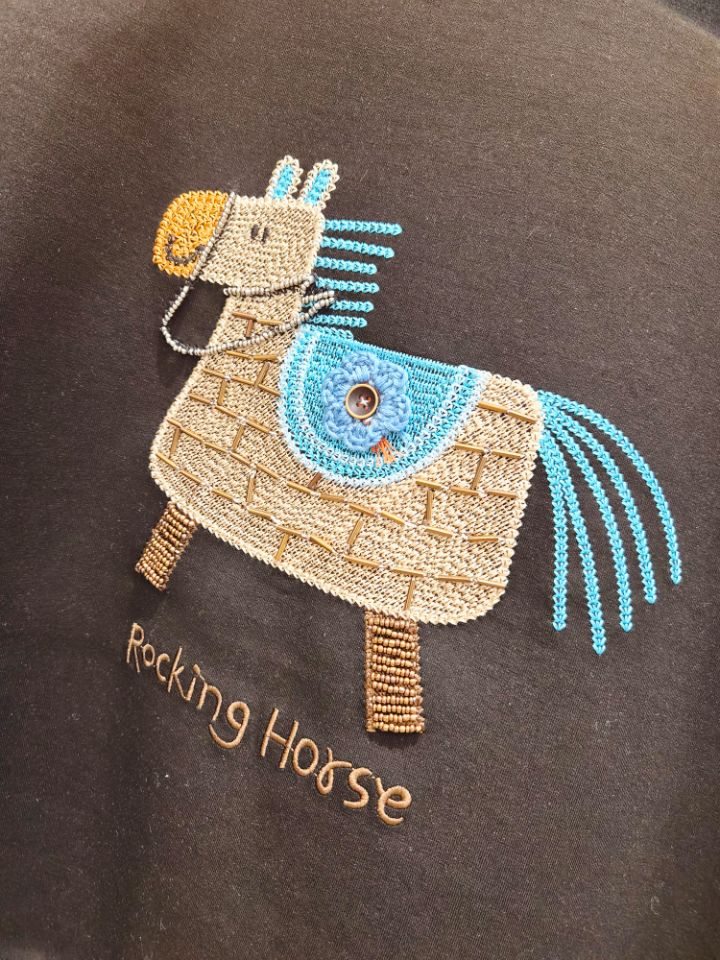 RICO東大門㊣代購女士新品休閑25秋冬時尚熱賣職業衛衣刺繡bling bling/RICO衛衣