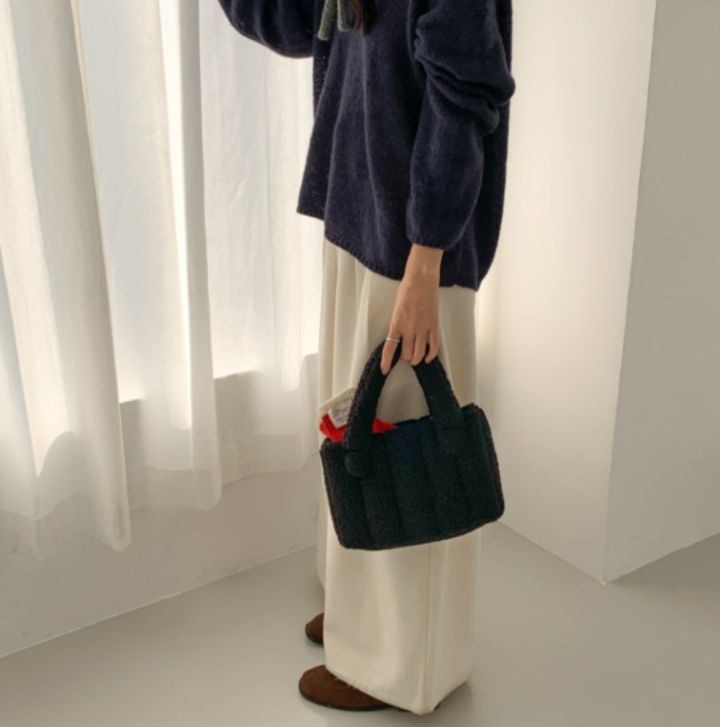 TROUVAILLE東大門㊣代購女士新款推薦真品人氣休閑25秋冬手提包TROUVAILLE手提包