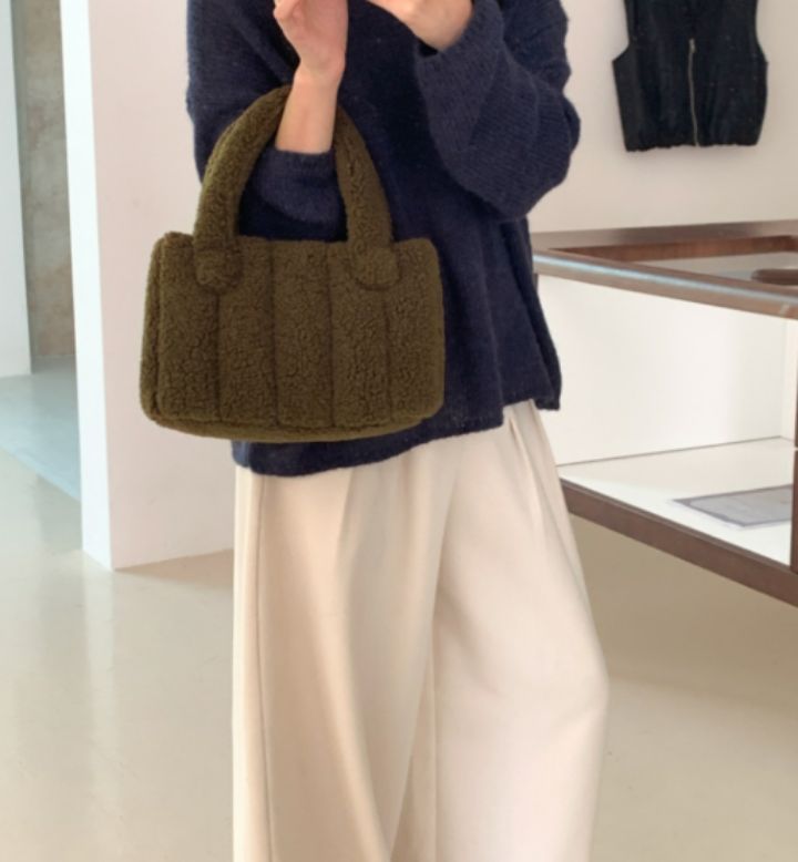 TROUVAILLE東大門㊣代購女士新款推薦真品人氣休閑25秋冬手提包TROUVAILLE手提包