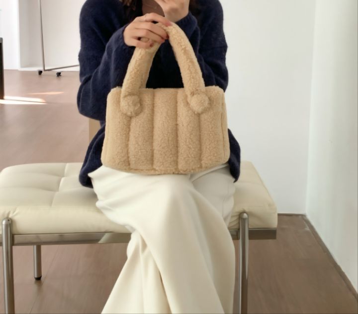 TROUVAILLE東大門㊣代購女士新款推薦真品人氣休閑25秋冬手提包TROUVAILLE手提包