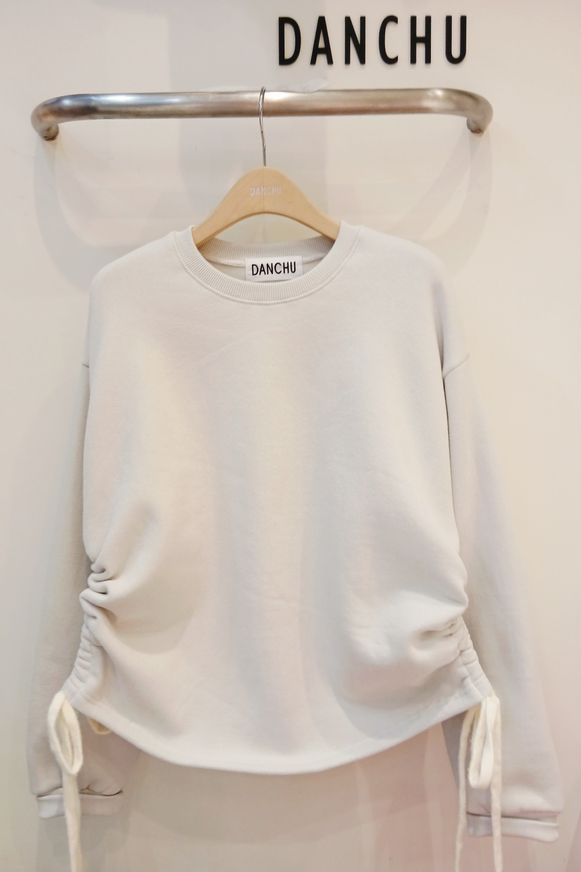 DANCHU東大門㊣直郵女士新款時尚熱賣25秋冬長袖T恤加絨抓絨DANCHU長袖T恤圖色1