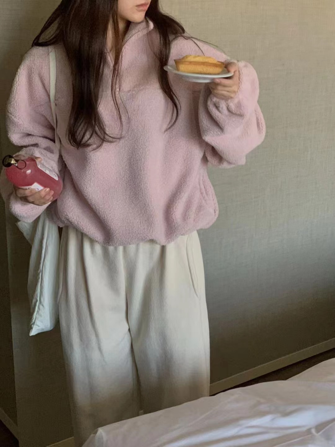 PROPER 프로퍼東大門㊣代購女士新品職業休閑25秋冬熱賣衛衣PROPER 프로퍼衛衣圖色2