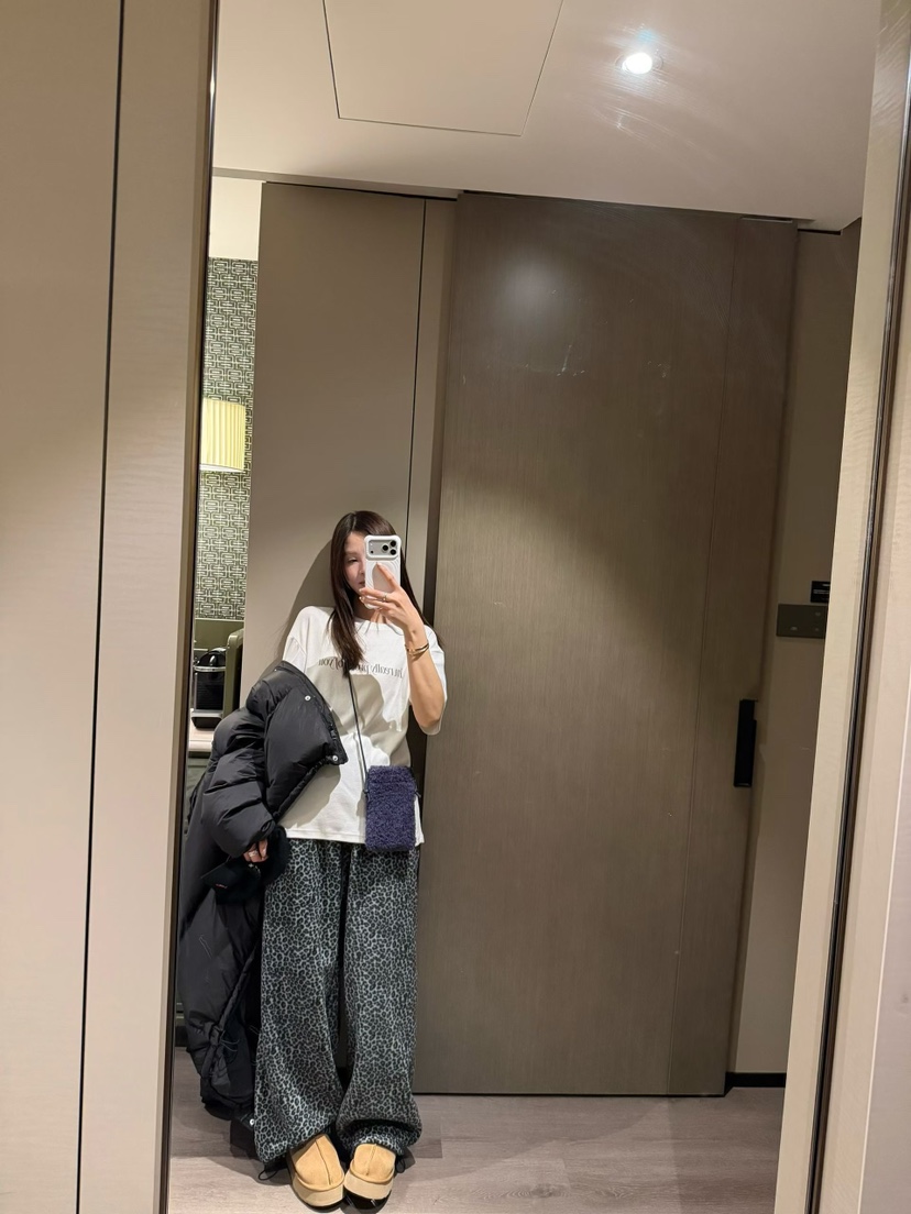 SPECIAL東大門㊣實拍女裝新品真品人氣熱賣推薦職業休閑褲豹紋SPECIAL休閑褲