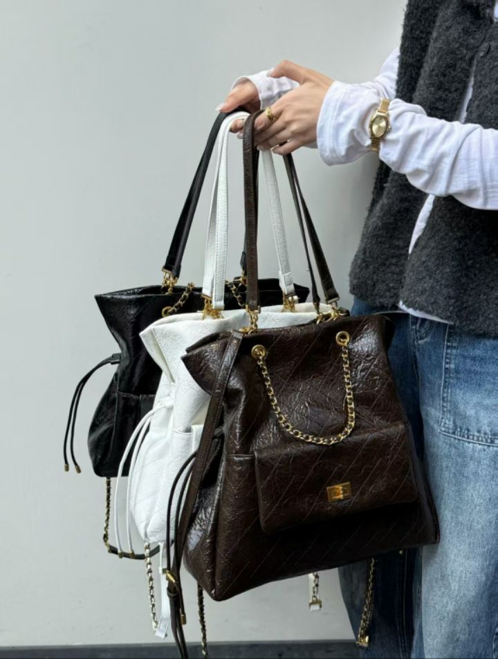 TROUVAILLE東大門㊣實拍女裝新品人氣熱賣職業時尚雙肩背包TROUVAILLE雙肩背包