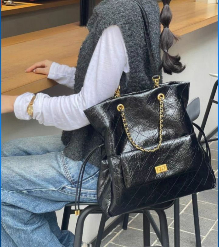 TROUVAILLE東大門㊣實拍女裝新品人氣熱賣職業時尚雙肩背包TROUVAILLE雙肩背包圖色2