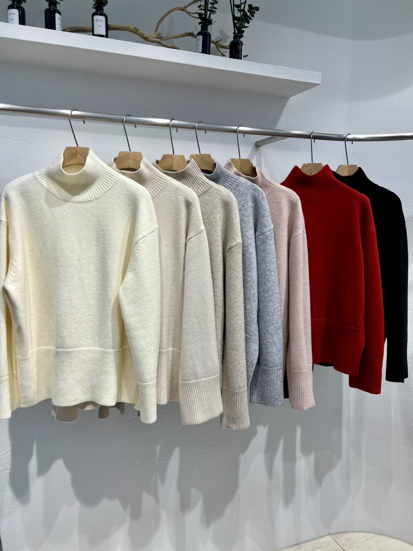 OLA韓國代購㊣女裝新款時尚職業真品熱賣休閑人氣25秋冬針織衫mellor/OLA針織衫