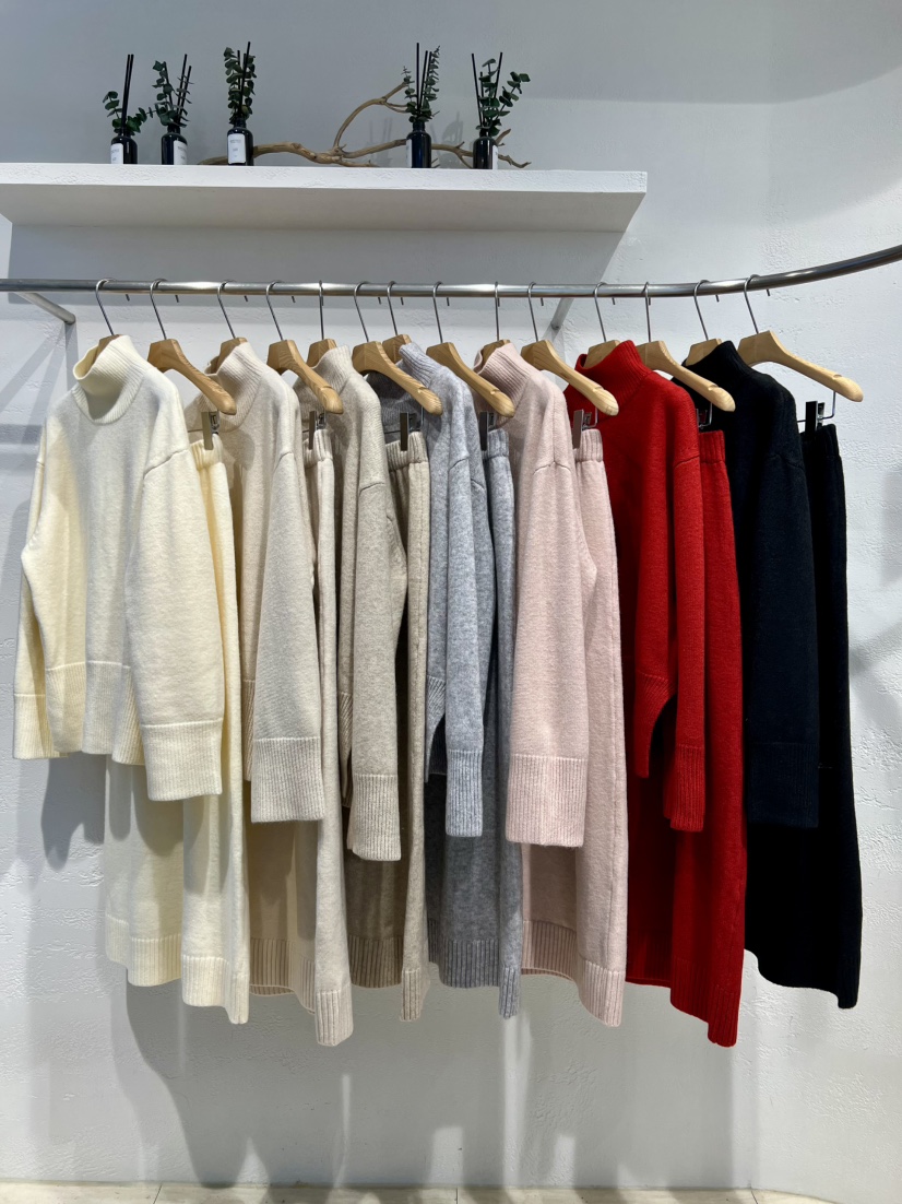 OLA韓國代購㊣女裝新款時尚職業真品熱賣休閑人氣25秋冬針織衫mellor/OLA針織衫