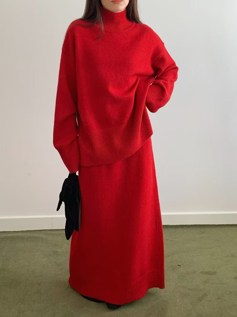 OLA韓國代購㊣女裝新款時尚職業真品熱賣休閑人氣25秋冬針織衫mellor/OLA針織衫