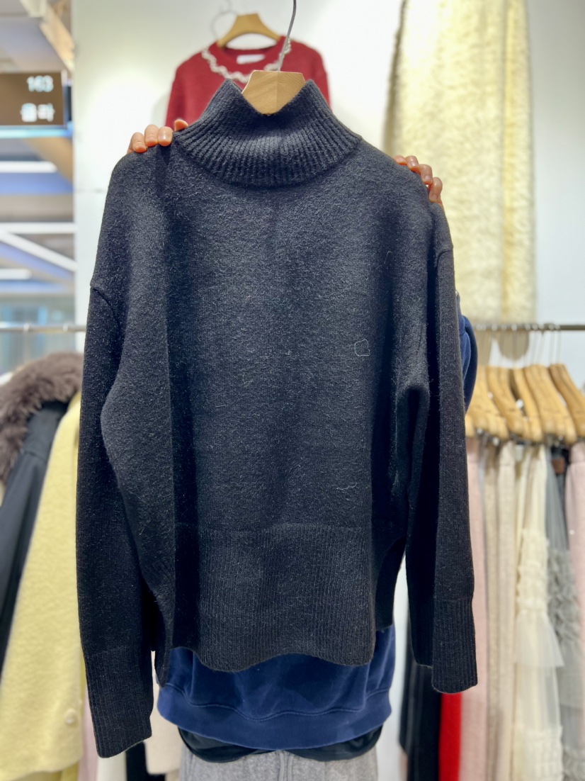 OLA韓國代購㊣女裝新款時尚職業真品熱賣休閑人氣25秋冬針織衫mellor/OLA針織衫圖色7