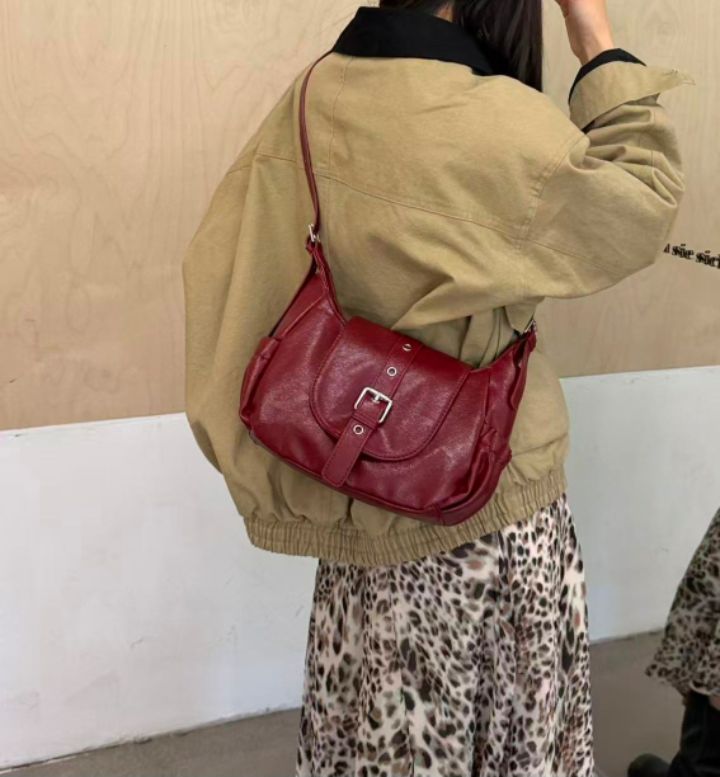 TROUVAILLE東大門㊣直郵女裝新品職業熱賣25秋冬單肩斜跨包TROUVAILLE單肩/斜跨包