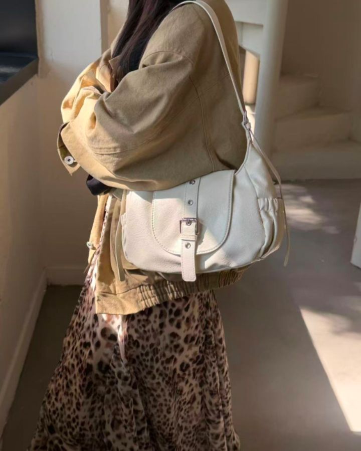 TROUVAILLE東大門㊣直郵女裝新品職業熱賣25秋冬單肩斜跨包TROUVAILLE單肩/斜跨包