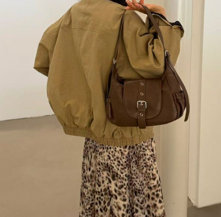 TROUVAILLE東大門㊣直郵女裝新品職業熱賣25秋冬單肩斜跨包TROUVAILLE單肩/斜跨包