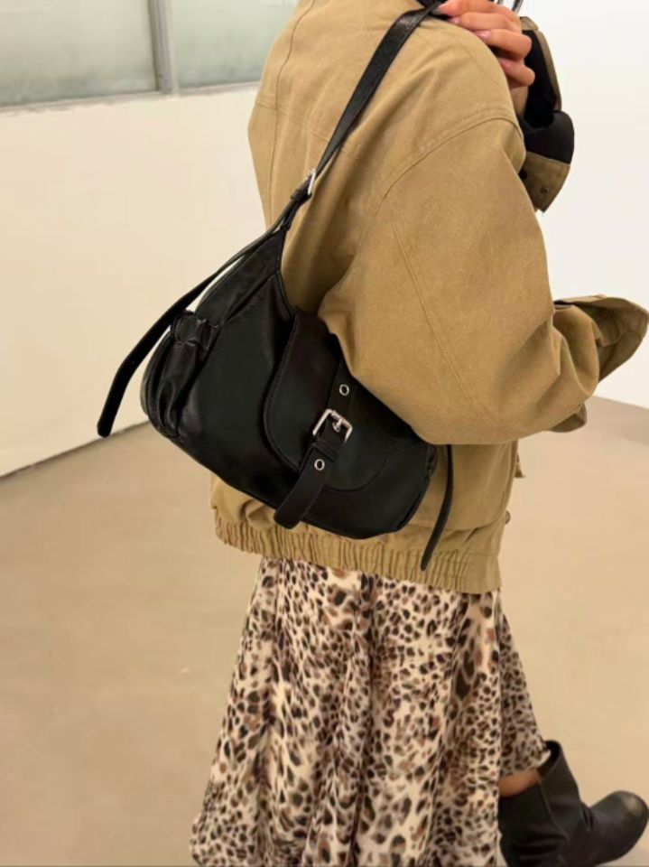 TROUVAILLE東大門㊣直郵女裝新品職業熱賣25秋冬單肩斜跨包TROUVAILLE單肩/斜跨包圖色2