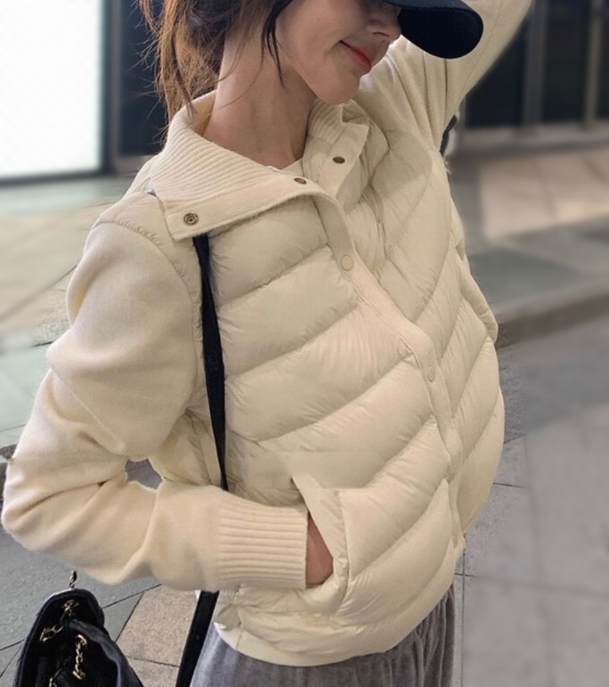 OLA韓國代購㊣女裝新款真品25秋冬熱賣休閑人氣短款羽絨服鴨絨mellor/OLA短款羽絨服