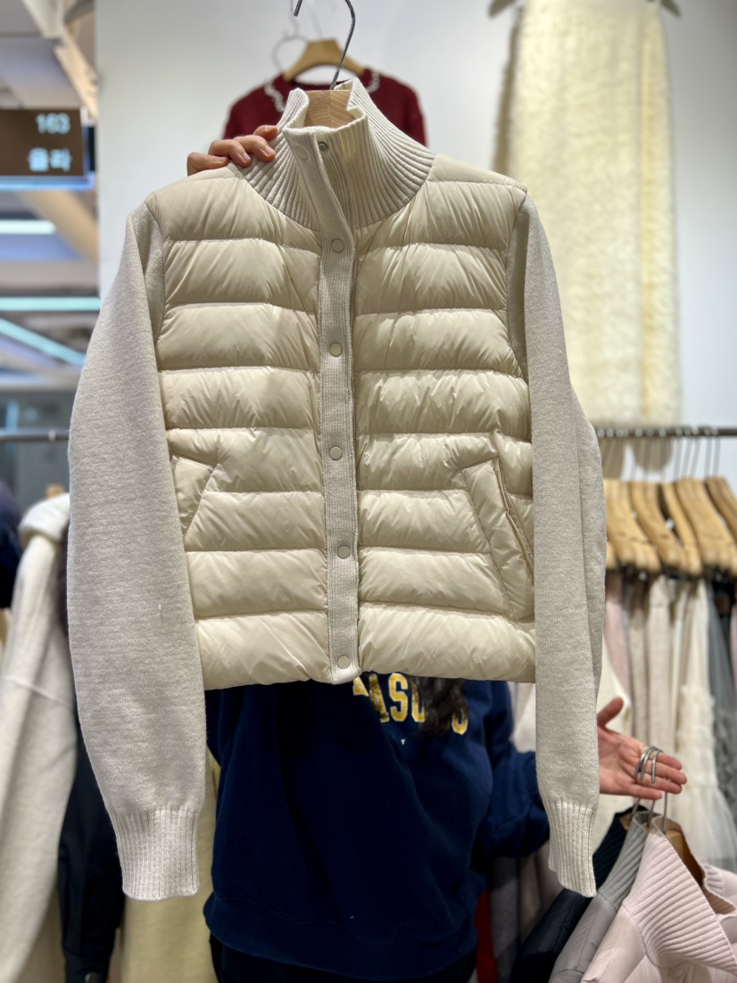 OLA韓國代購㊣女裝新款真品25秋冬熱賣休閑人氣短款羽絨服鴨絨mellor/OLA短款羽絨服圖色1