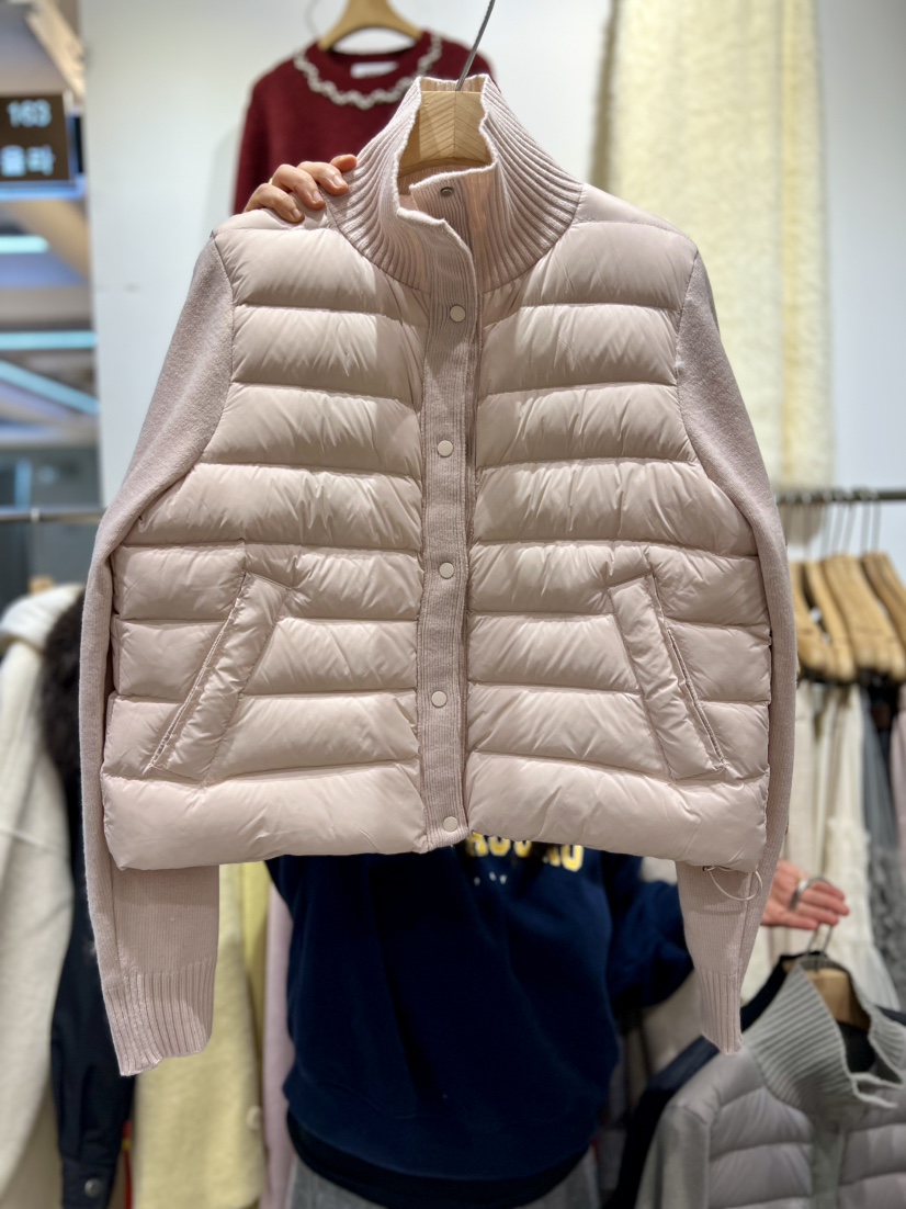 OLA韓國代購㊣女裝新款真品25秋冬熱賣休閑人氣短款羽絨服鴨絨mellor/OLA短款羽絨服圖色2