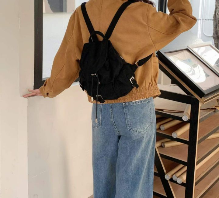 TROUVAILLE東大門㊣實拍女裝新品熱賣真品人氣推薦雙肩背包TROUVAILLE雙肩背包