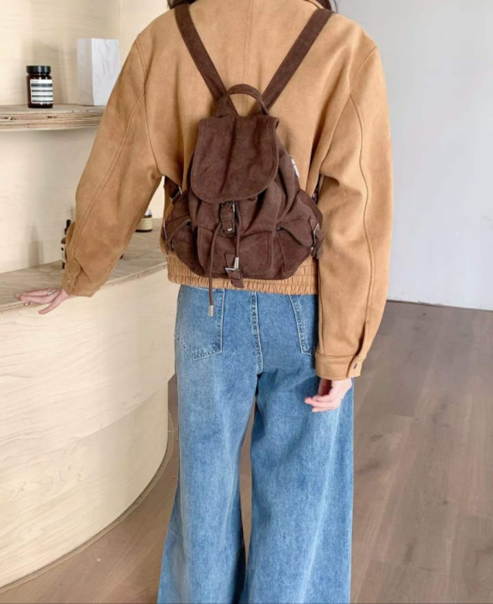 TROUVAILLE東大門㊣實拍女裝新品熱賣真品人氣推薦雙肩背包TROUVAILLE雙肩背包