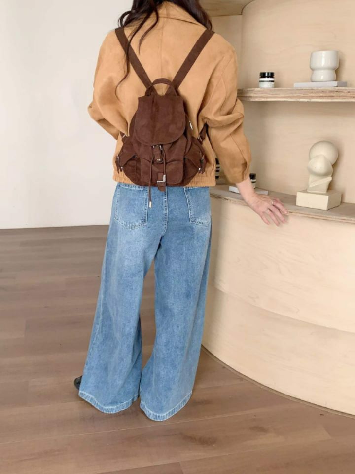 TROUVAILLE東大門㊣實拍女裝新品熱賣真品人氣推薦雙肩背包TROUVAILLE雙肩背包