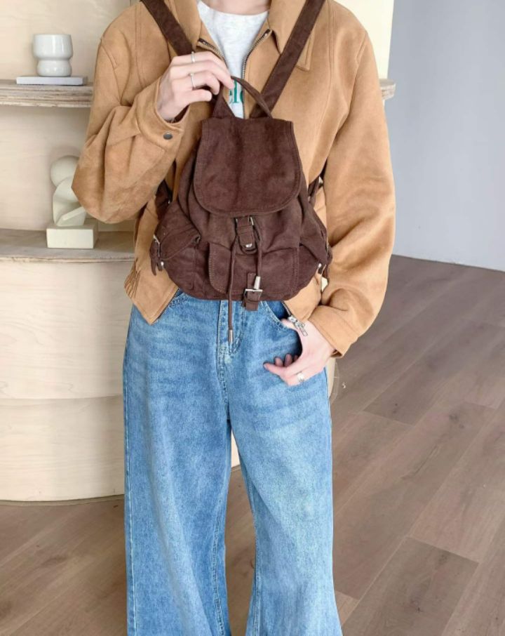 TROUVAILLE東大門㊣實拍女裝新品熱賣真品人氣推薦雙肩背包TROUVAILLE雙肩背包