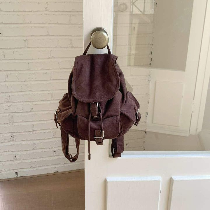 TROUVAILLE東大門㊣實拍女裝新品熱賣真品人氣推薦雙肩背包TROUVAILLE雙肩背包圖色1