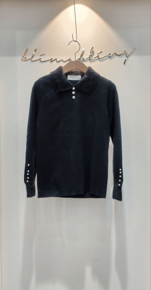 BLING BLING-S韓國代購㊣女士新款熱賣人氣休閑真品針織衫BLING BLING-S針織衫圖色1