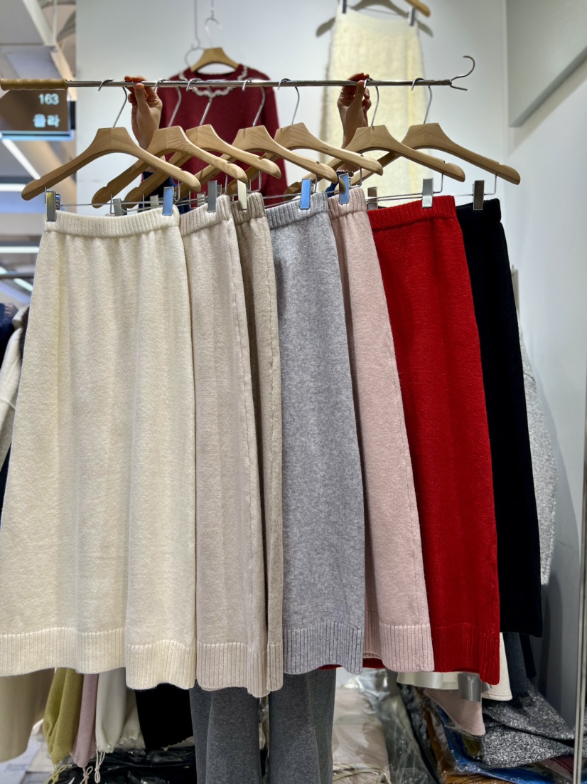 OLA東大門㊣實拍女士新品職業推薦人氣時尚真品25秋冬熱賣長裙mellor/OLA長裙