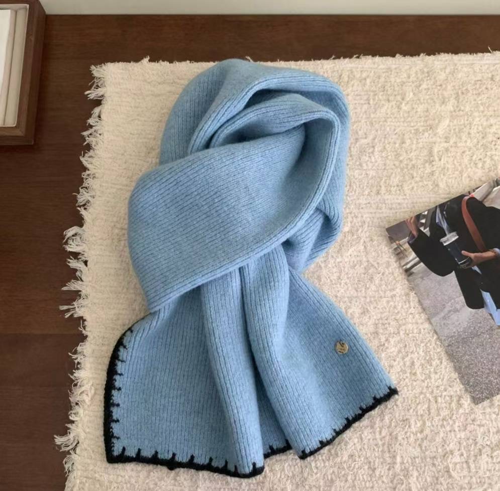 ETEMOY東大門㊣實拍女裝新品25秋冬推薦人氣時尚圍巾披肩圍巾LEHEIM圍巾/披肩圖色1