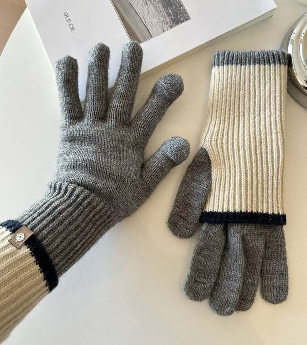 ETEMOY東大門㊣實拍女裝新品職業推薦25秋冬休閑真品時尚手套LEHEIM手套圖色1