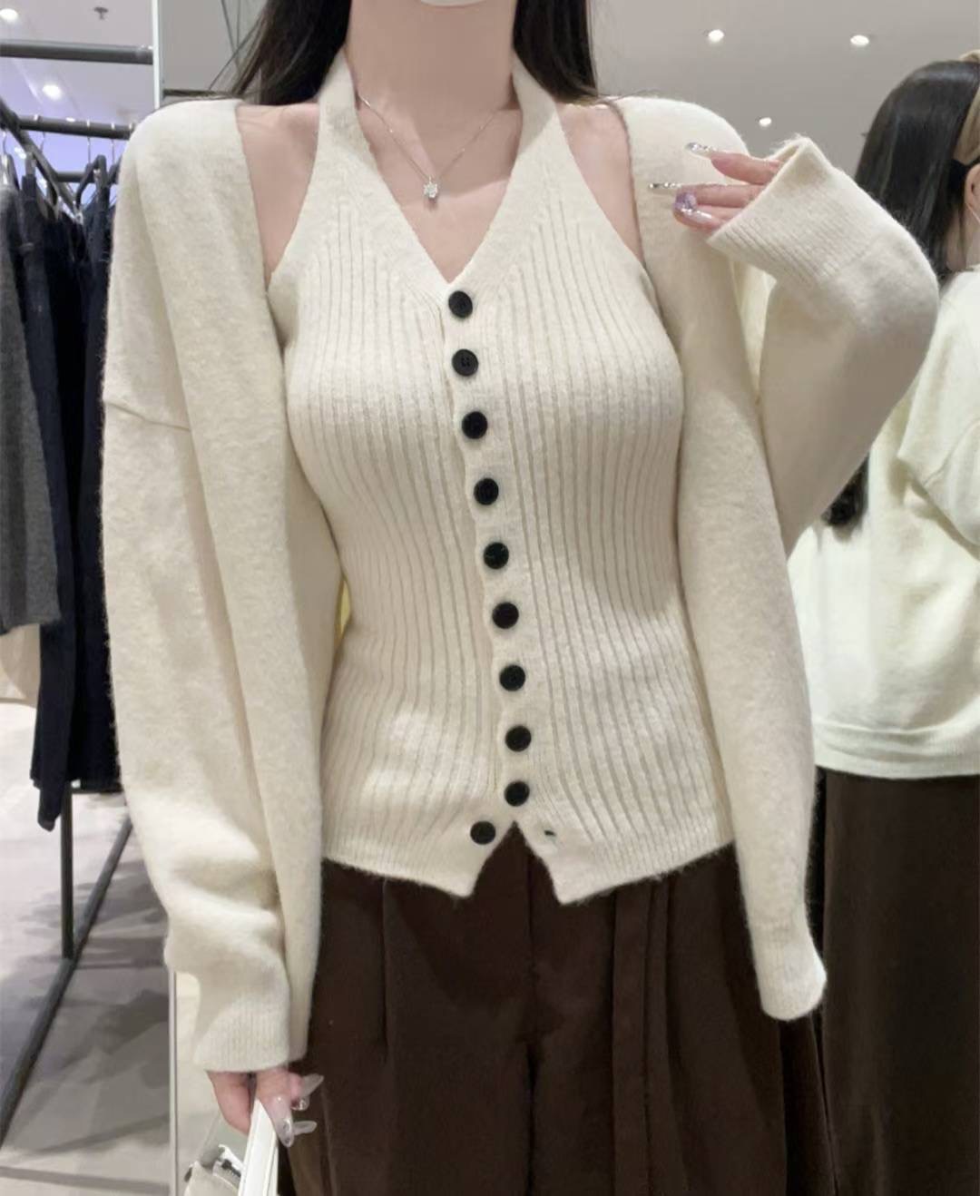 ETEMOY韓國代購㊣女士新品職業推薦真品休閑人氣25秋冬套裝LEHEIM套裝圖色2