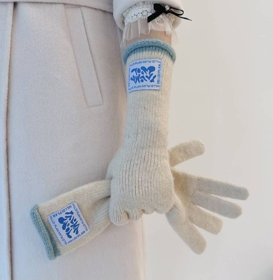 ETEMOY韓國代購㊣女裝新品熱賣真品時尚人氣25秋冬休閑手套LEHEIM手套圖色4