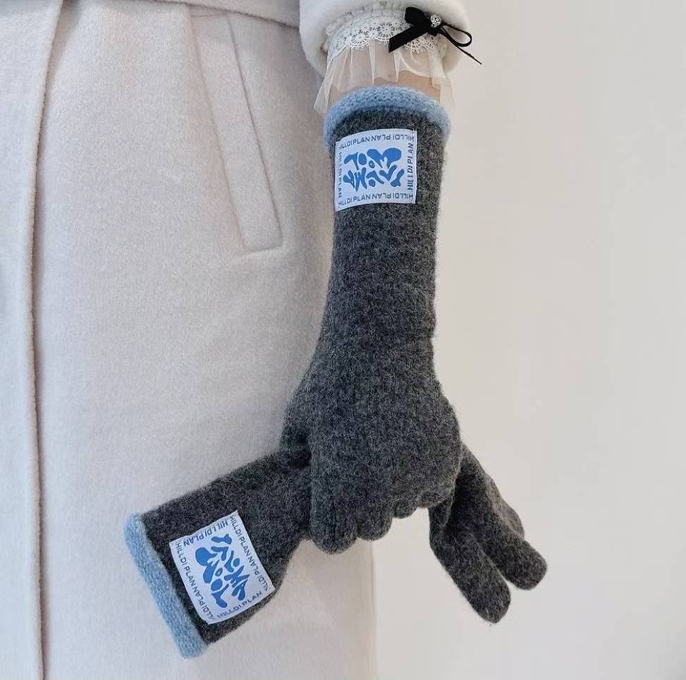 ETEMOY韓國代購㊣女裝新品熱賣真品時尚人氣25秋冬休閑手套LEHEIM手套圖色6