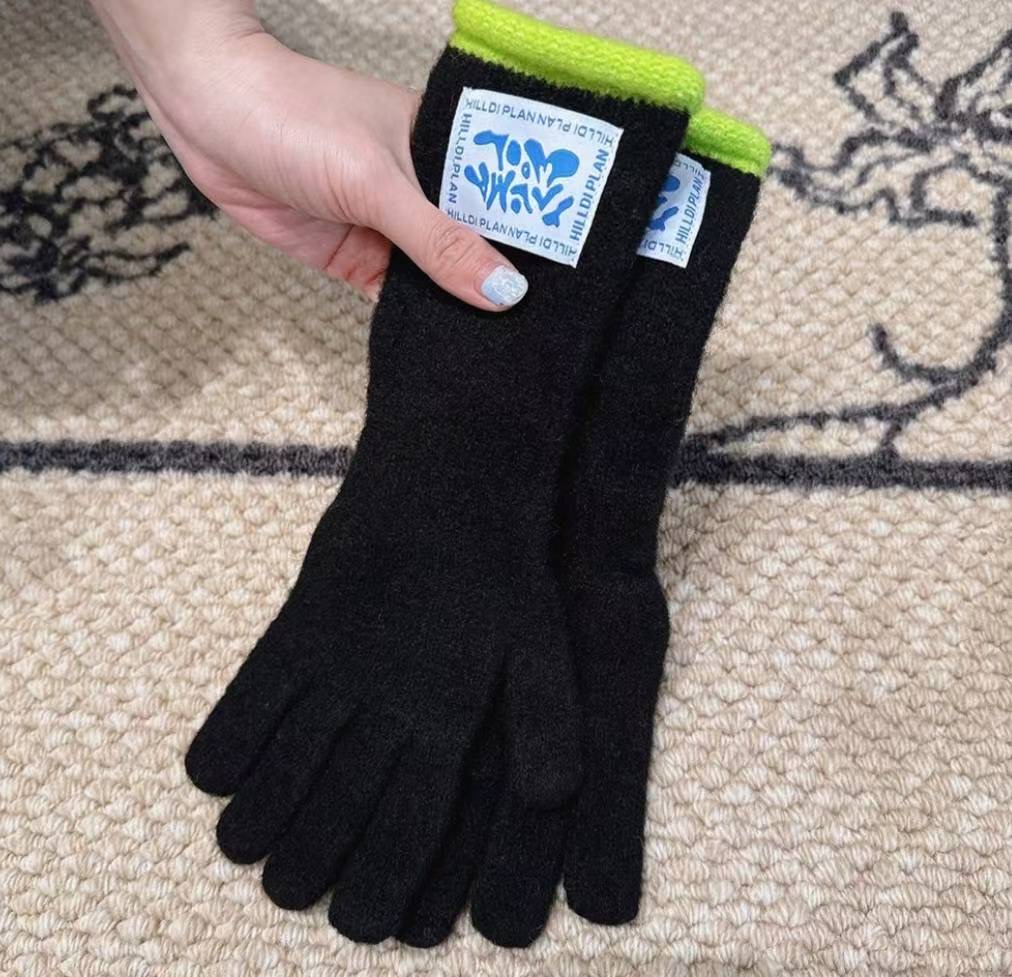 ETEMOY韓國代購㊣女裝新品熱賣真品時尚人氣25秋冬休閑手套LEHEIM手套圖色7