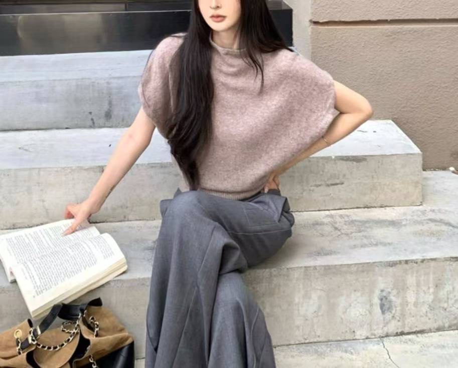 ETEMOY東大門㊣實拍女士新款休閑熱賣時尚25秋冬推薦針織衫LEHEIM針織衫圖色3