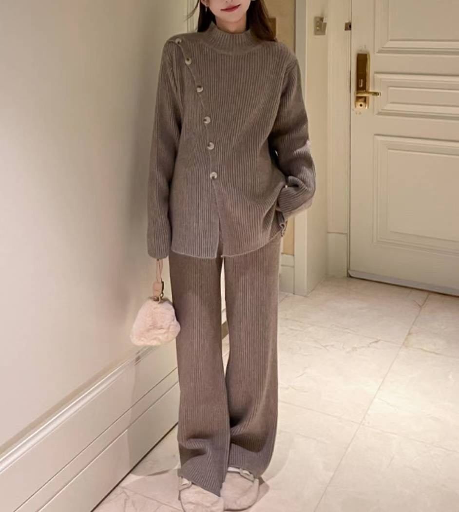 ETEMOY東大門㊣代購女士新款休閑真品職業熱賣25秋冬人氣套裝LEHEIM套裝圖色2