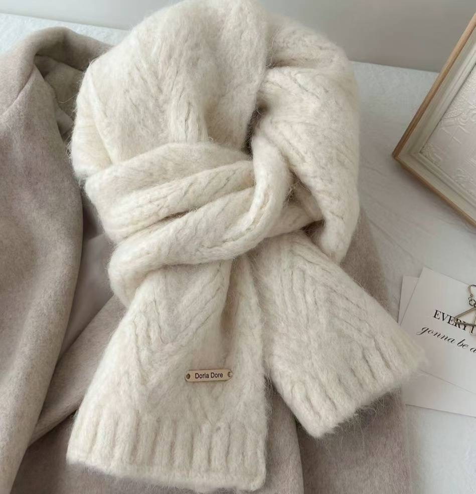 ETEMOY韓國直郵㊣女士新品25秋冬時尚推薦圍巾披肩羊毛圍巾LEHEIM圍巾/披肩圖色1