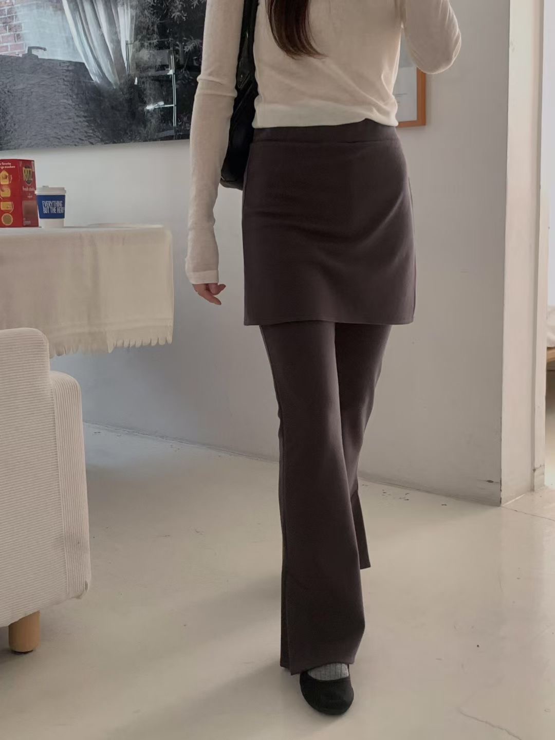 SUMMER MOON東大門㊣代購女士新品職業時尚休閑推薦人氣裙褲SUMMER MOON裙褲圖色1