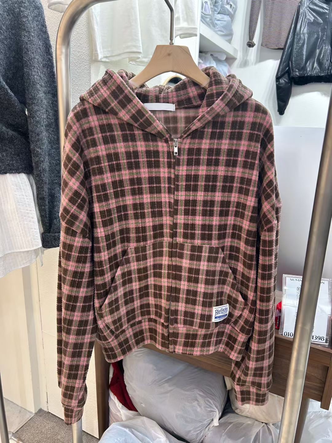 SUMMER MOON東大門㊣代購女裝新品休閑職業25秋冬夾克復古SUMMER MOON夾克圖色1