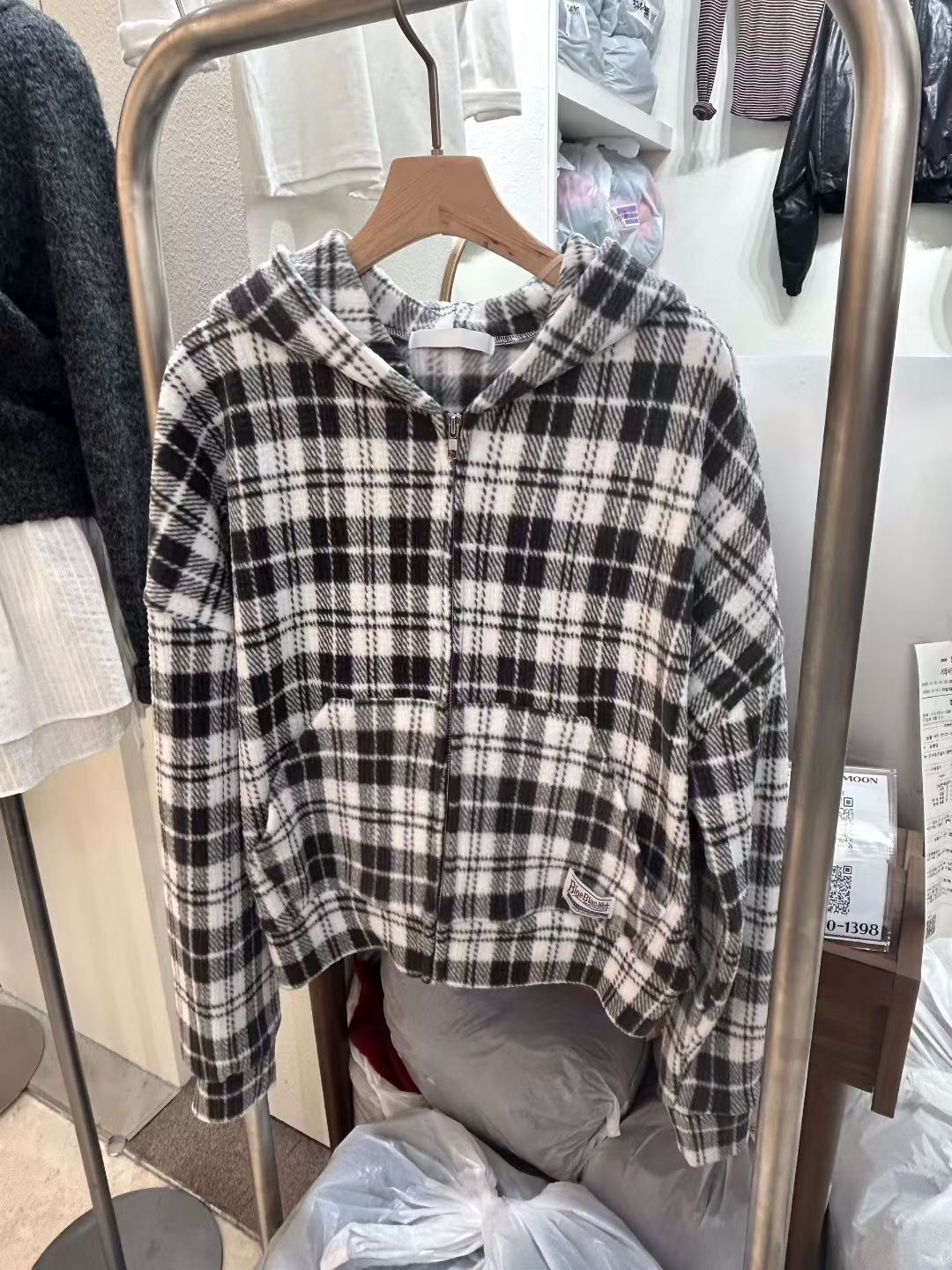 SUMMER MOON東大門㊣代購女裝新品休閑職業25秋冬夾克復古SUMMER MOON夾克圖色2