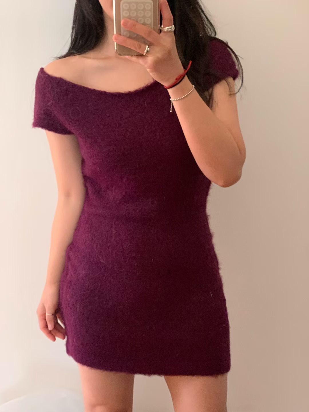 SUMMER MOON東大門㊣代購女士新品時尚推薦25秋冬連衣裙露肩SUMMER MOON連衣裙