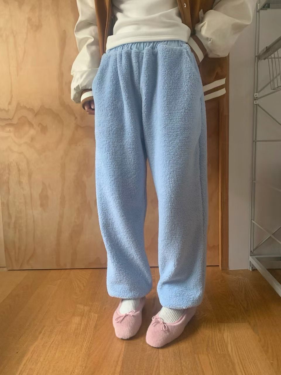 RAMIJ-라미제이-T韓國代購㊣女士新品熱賣25秋冬休閑休閑褲RAMIJ-라미제이-T休閑褲圖色2